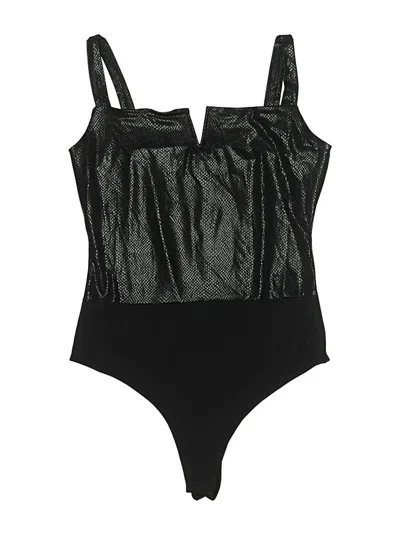 Pre-owned Pants Store Bodysuit In Black