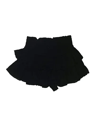 Pre-owned Pants Store Casual Skirt In Black