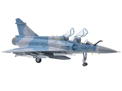 Panzerkampf Dassault Mirage 2000b Fighter Plane Blue Camouflage With Missile Accessories "wing" Series 1/72 Diec