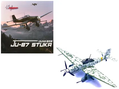 Panzerkampf Junkers Ju 87g2 Stuka Bomber Aircraft "10.(pz)/sg 2 Immelmann Markisch Friedland Pomerania" (1945) G In Blue