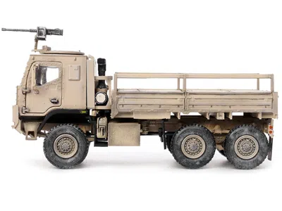 Panzerkampf M1083 Mtv (medium Tactical Vehicle) Armored Cab Cargo Truck With Turret Desert Camouflage "us Army"