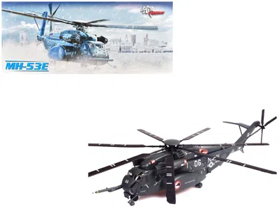 Panzerkampf Sikorsky Mh-53e Sea Dragon Helicopter "united States Navy Blackhawks Tail Number 06" Dark Gray 1/72 