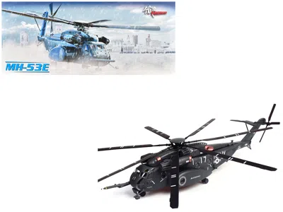 Panzerkampf Sikorsky Mh-53e Sea Dragon Helicopter "united States Navy Blackhawks Tail Number 17" Dark Gray 1/72 