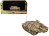 Panzerstahl Hetzer (early) Tank Destroyer "#114 Hilde Nove Mesto Czechoslovakia" (1945) German Army 1/72 Diecast In Brown