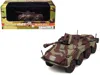 Panzerstahl Sd. Kfz. 234/4 Armored Vehicle "unidentified Unit Western Front" (1945) German 1/72 Diecast Model By In Brown