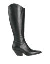Pao Piano Zero Woman Boot Black Size 6 Calfskin