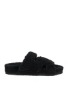 Pao Piano Zero Woman Sandals Black Size 8 Textile Fibers