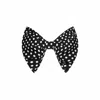 Paola Amador Women's Black / White Polka Dots Bow Bikini Top