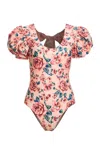 Paola Amador Women's Chelsea Roses Swimsuit & Bodysuit