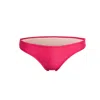 Paola Amador Women's Pink / Purple Low Rise Bikini Bottom Pink