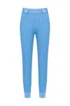Paola Bernardi Celina Pants In Blue Water In Multi