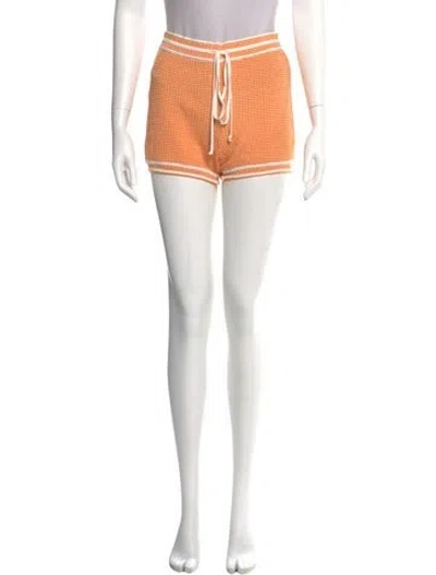 Pre-owned Paola Bernardi Mini Shorts In Red