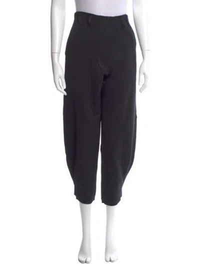 Pre-owned Paola Bernardi Skinny Leg Pants In Black