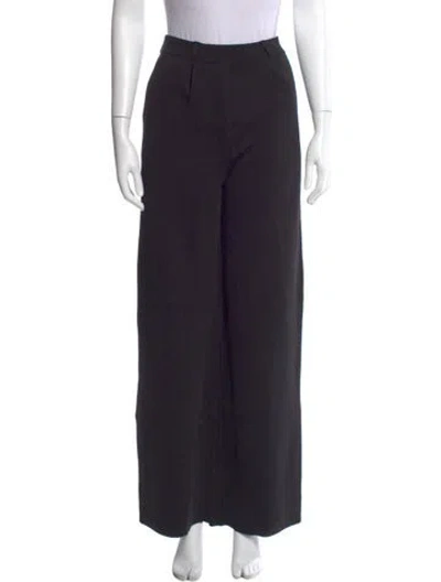 Pre-owned Paola Bernardi Wide Leg Pants In Blue