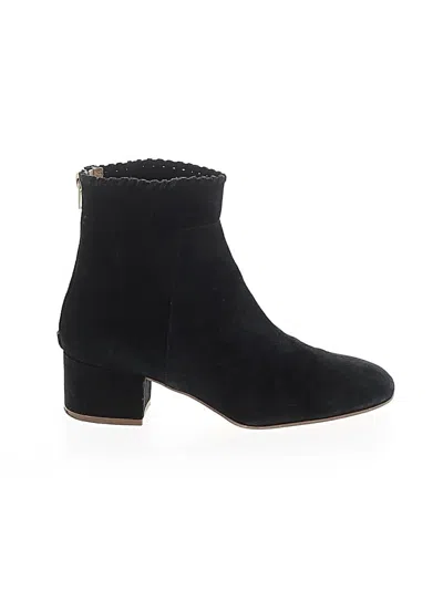 Pre-owned Paola Ferri By Alba Moda Ankle Boots In Black