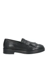 Paola Ferri By Alba Moda Woman Loafers Black Size 8 Leather In Black