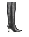 Paola Ferri Woman Boot Black Size 5 Leather