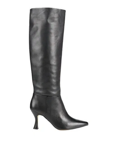 Paola Ferri Woman Boot Black Size 5 Leather
