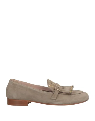 Paola Ferri Loafers In Grey