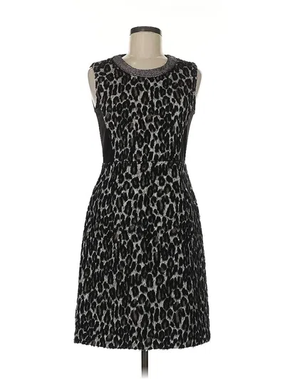 Pre-owned Paola Frani Cocktail Dress In Black
