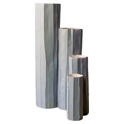 Pre-owned Paola Paronetto Bruco Vase In Transparent