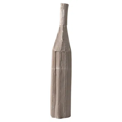 Pre-owned Paola Paronetto Cartoccio C12/rosa Antico Decorative Bottle In Gray