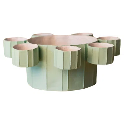 Pre-owned Paola Paronetto Flora Vase In Sand