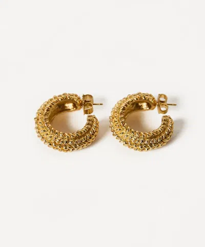 Paola Sighinolfi 14ct Gold-plated Gabby Earrings
