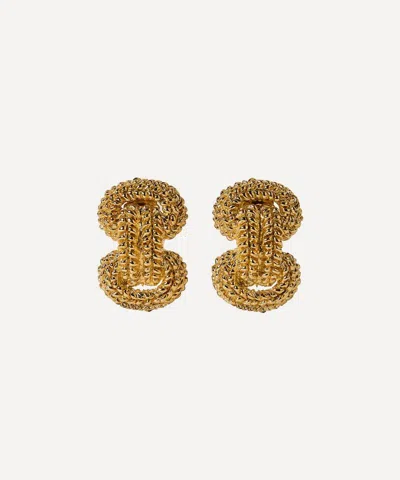 Paola Sighinolfi 14ct Gold-plated Maja Earrings