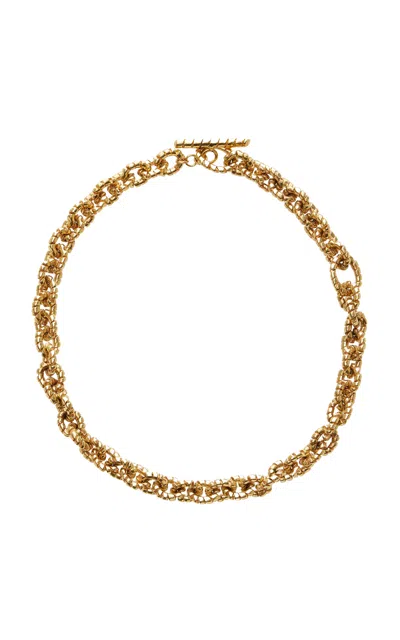 Paola Sighinolfi 18k Gold-plated Pewter Necklace