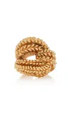 Paola Sighinolfi 18k Gold-plated Pewter Ring