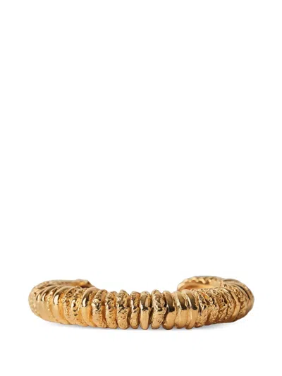 Paola Sighinolfi Capital Cuff Bracelet In Gold