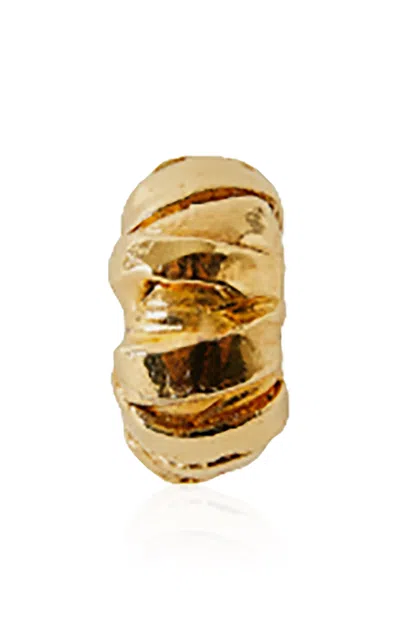 Paola Sighinolfi Juno 18k Gold-plated Ear Cuff In Gold