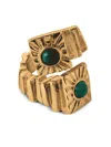 Paola Sighinolfi Kabala 18k Gold-plated Ring In Gold