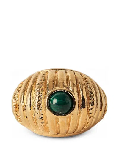 Paola Sighinolfi Reef Malachite Ring In Multi