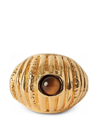 Paola Sighinolfi Reef Tiger Eye Ring In Transparent