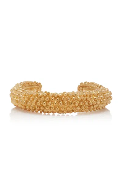 Paola Sighinolfi Royal Handmade 18k Gold-plated Cuff