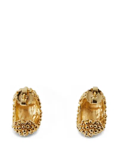 Paola Sighinolfi Simone Hoop Earrings In Gold