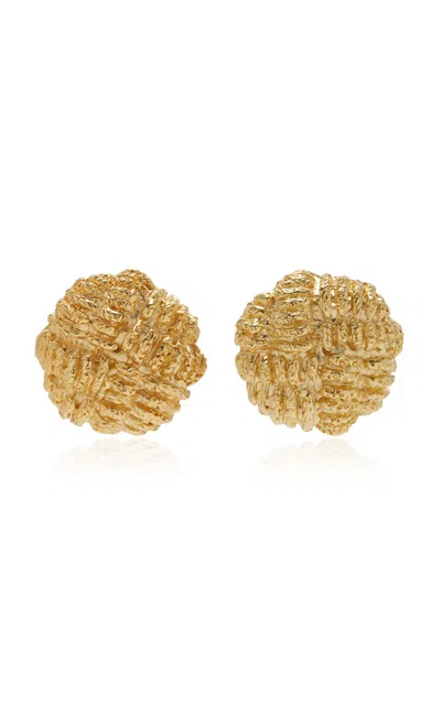 Paola Sighinolfi Tribal Small 18k Gold-plated Earrings