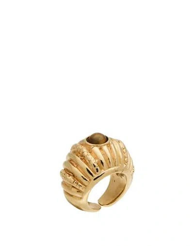 Paola Sighinolfi Woman Ring Gold Size 6 Metal