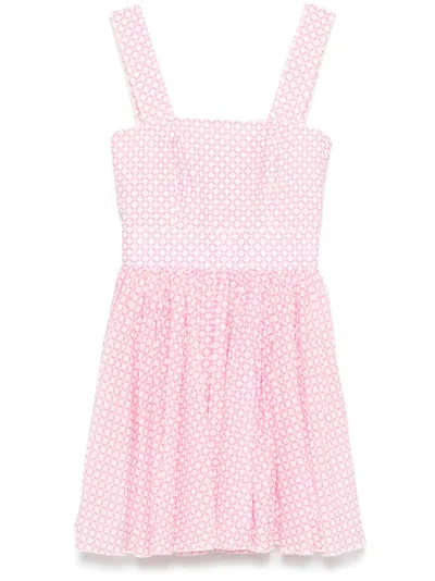 Paola Zuin Gaia Mini Dress In Pink