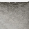 PAOLETTI PAOLETTI FLORENCE CUSHION COVER (SILVER) (ONE SIZE)