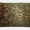 PAOLETTI PAOLETTI PYTHON THROW PILLOW COVER (GOLD/BLACK) (ONE SIZE)