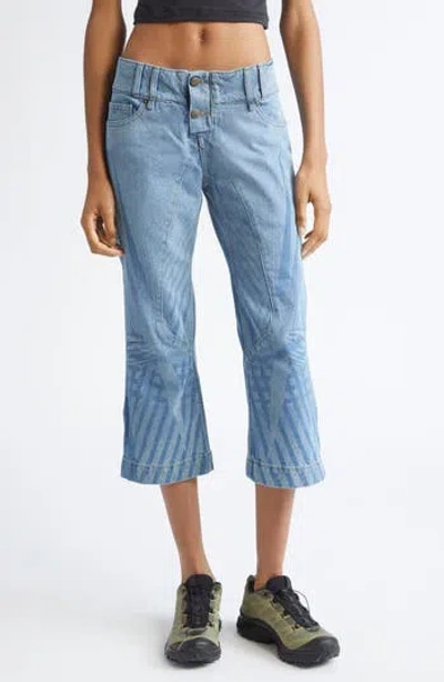 Paolina Russo Capri Jeans In Blue