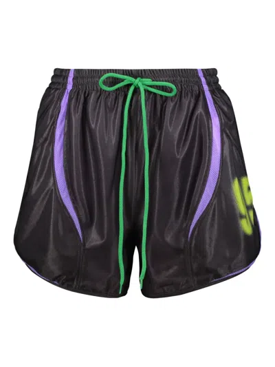 Paolina Russo Technical Shorts In Black
