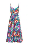 Paolita Celia Dress In Tropicana In Multi