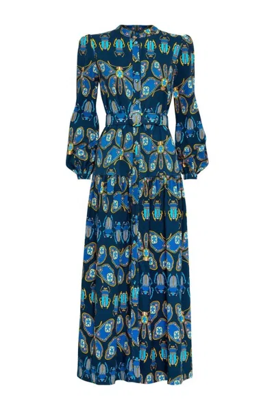 Paolita Dresden Melissa Dress In Blue
