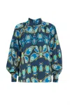 Paolita Dresden Piaff Top In Dresden Print In Multi