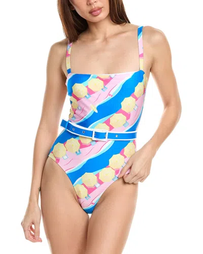 Paolita Formentera Athena One-piece In Blue