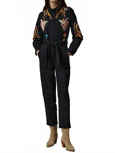 Paolita Isabel Jumpsuit In Seraphina In Black